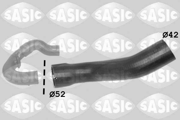 Furtun intercooler/turbo Sasic FIAT DOBLO microbus
