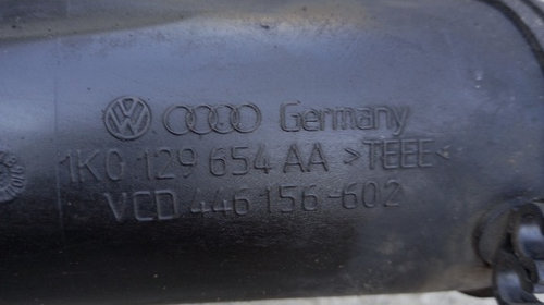 Furtun intercooler VW Golf 5 1.9 TDI BKC cod produs:1K0129654AA/1K0 129 654 AA