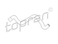 Furtun radiator 108 311 TOPRAN pentru Audi 80