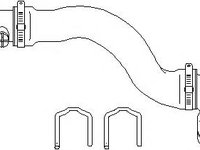 Furtun radiator BMW 7 limuzina (E38), BMW 5 limuzina (E39), BMW 5 Touring (E39) - TOPRAN 501 566