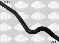 Furtun radiator PEUGEOT 206 CC (2D) - OEM - SASIC: 3400071 - W02209492 - LIVRARE DIN STOC in 24 ore!!!