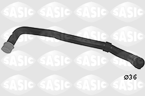 Furtun radiator SASIC SWH0492 montare inferior stanga model PEUGEOT 306 Break (7E, N3, N5) WJZ (DW8); WJY (DW8B) 1868cc 69cp 51kW 1997 1998 1999 2000 2001 2002