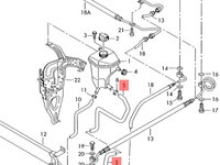 Furtun servodirectie 4E0422887AB Audi A8 D3 3.0 TDI 2004 ASB OEM 4E0422887AB