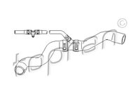 Furtun supracurgere combustibil 111 804 TOPRAN pentru Vw Golf