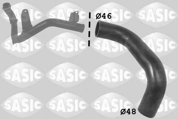 Furtun turbo intercooler FORD C-MAX DM2 SASIC 3336