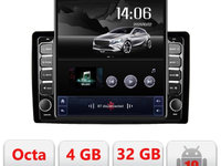 G-2din-2 Navigatie dedicata universala 2din-2 ecran tip TESLA 9.7" cu Android Radio Bluetooth Internet GPS WIFI 4+32GB DSP 4G O