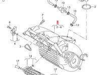 Galerie de admisie Volkswagen Golf 6 (5K) Hatchback 2010 1.4 16V OEM 036129709GT