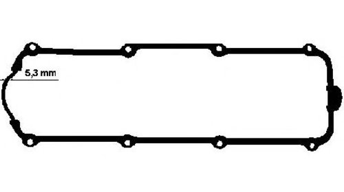 Garnitura, capac supape VW NEW BEETLE ( 9C1, 