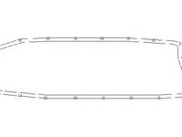 Garnitura, lumina numar inmatriculare BMW X5 (E53), BMW 7 limuzina (E65, E66, E67), BMW X3 (E83) - TOPRAN 501 748