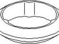 Garnitura, racord evacuare AUDI 500 (44, 44Q, C3), AUDI 100 limuzina (4A, C4), AUDI 5000 combi (44, 44Q, C3) - TOPRAN 107 214