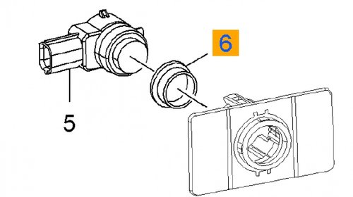 Garnitura senzor de parcare Opel Insignia GM