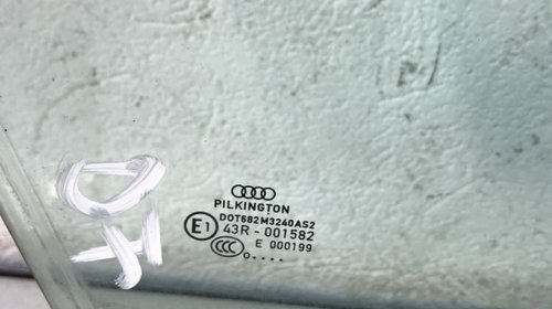 Geam dreapta fata Audi A4 B8 Avant 2.0TDI Quattro 170cp, Manual sedan 2010 (cod intern: 65452)