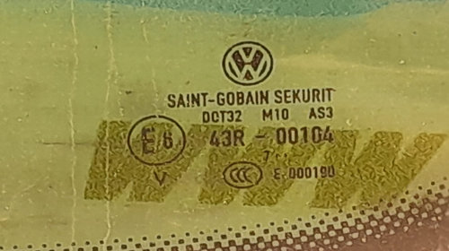 Geam fix stanga spate Volkswagen VW Passat B6 [2005 - 2010]