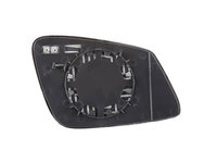 Geam oglinda Bmw Seria 1 (F20), 08.2011-, 3/3 Gt (F30/31/34/35), 01.2012-, I3 (I01), 11.2013-, , Seria 4 /4 Gc (F32/F33/F36), 12.2013-, X1 (E84),.2012-, , Bmw Seria 2 (F22), 03.2014-partea Stanga, culoare sticla culoare albastra , sticla asferica, cu