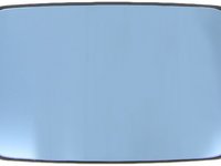 Geam oglinda Bmw Seria 3 (E36) 12.1990-03.2000 , Seria 5 (E34), 1992-06.1996 partea stanga/dreapta View Max Albastra Asferica Fara incalzire