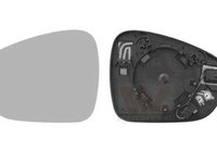Geam oglinda exterioara cu suport fixare Citroen C4 Picasso, 06.2013-, Stanga, incalzita, geam convex, cromat, cu functie detectie unghi mort, View Max