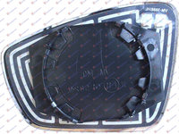 Geam oglinda incalzit dreapta VW UP 16-19 VW UP 19- VW POLO 09-14 VW CROSS POLO 09-17 VW POLO 14-17