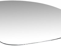 Geam oglinda Porsche Cayenne (92a), 10.2014-, partea Dreapta, culoare sticla crom, sticla asferica, cu incalzire, 95873105606