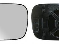 Geam oglinda Seat Inca (6K9), 11.1995-12.2003, Vw Caddy 2 (9U/9Kv), 11.1995-01.2004, Vw Passat, Sedan+Combi (B3 / B4), 03.1988-10.1996, Stanga, Crom, Fara incalzire, Plana, View Max, 357857521, 6K9857521D, 6