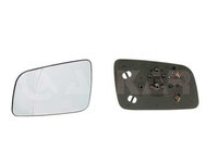 Geam oglinda, sticla oglinda Opel Astra G (F48 , F08), Alkar 6451437, parte montare : Stanga