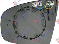 Geam/Sticla Albastra Oglinda Dreapta Incalzita BMW X5 (E70) 2010-2011-2012-2013