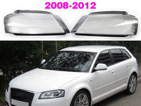 Geam/sticla far dreapta Audi A3 8P Facelift (2008 - 2012)