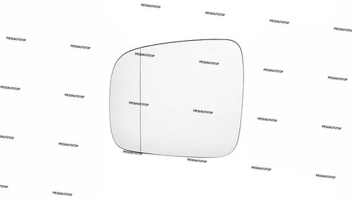 Geam Sticla oglinda stanga VW Caddy 2004-2015