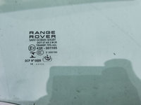 Geam ușă dreapta față original range rover evoque 2014