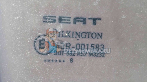 Geam usa dreapta spate Seat Leon (1P1) [Fabr 2005-2011] OEM