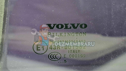 Geam usa stanga spate Volvo XC90 [Fabr 2002-2014] OEM