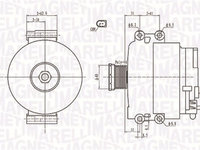 Generator / Alternator (063731774010 MAGNETI MARELLI) BMW
