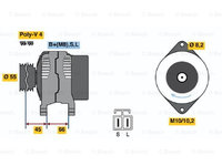 Generator / Alternator (0986040541 BOSCH) MAZDA