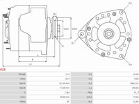 Generator / Alternator ARO 10 AS-PL A0028