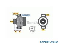 Generator / alternator Audi AUDI A3 Sportback (8PA) 2004-2013 #2 0124525009