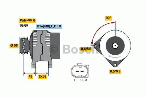 Generator / Alternator AUDI TT (8N3) (1998 - 2006)