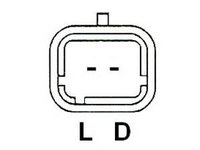 Generator / Alternator DACIA LOGAN (LS_), DACIA LOGAN MCV (KS_), DACIA SANDERO - ELSTOCK 28-6700