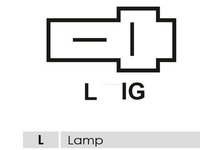 Generator / Alternator DAIHATSU CUORE II (L80, L81) Hatchback, 09.1985 - 12.1990 AS-PL A6358