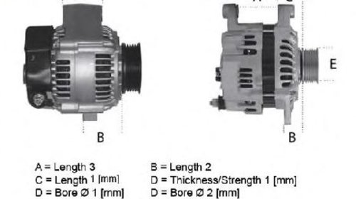 Generator / alternator FIAT STRADA PICK-UP ( 