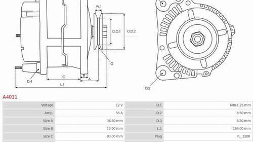 Generator / Alternator FORD ESCORT I (AFH, AT