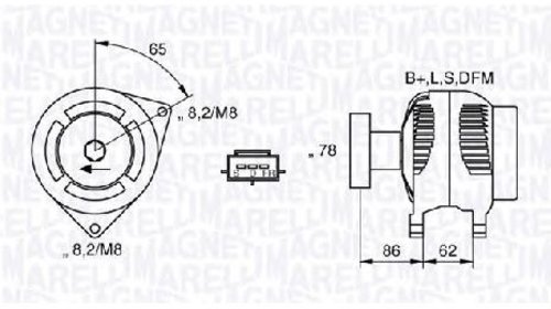 Generator / alternator FORD FOCUS LIMUZINA ( 