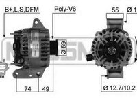 Generator / Alternator FORD MONDEO III B5Y ERA 210241
