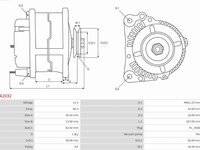 Generator / Alternator ISUZU TROOPER (UB) AS-PL A2032