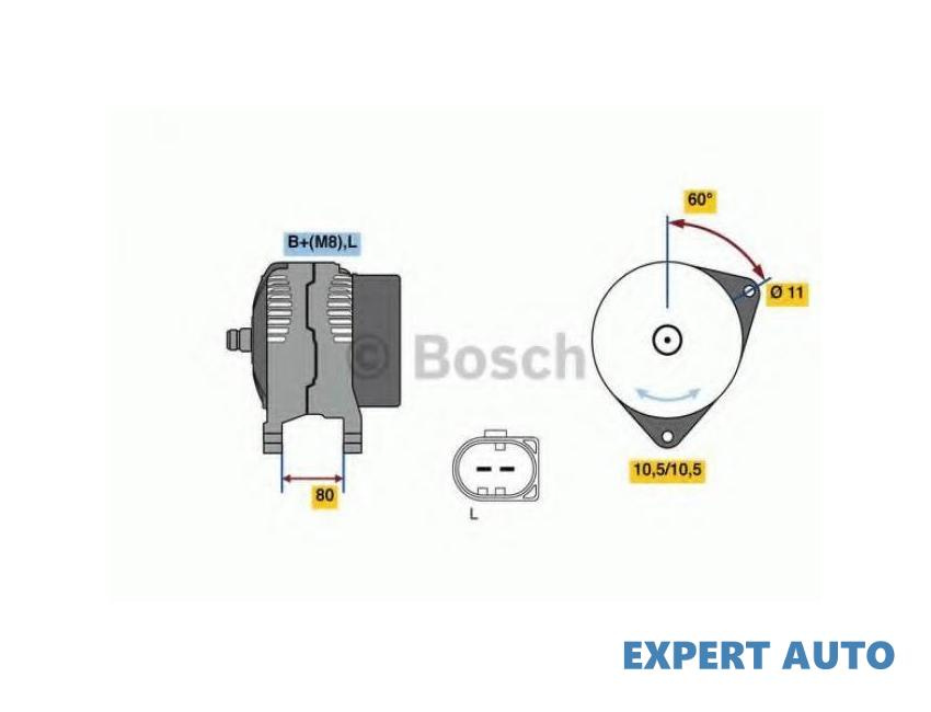 Generator / alternator Iveco DAILY IV platou / sas