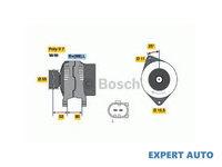 Generator / alternator Iveco DAILY V platou / sasiu 2011-2014 #2 0124525020