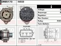 Generator / Alternator IVECO EuroTech MH (1998 - 2016) DELCO REMY DRB5170