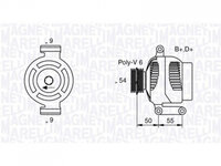 Generator / alternator Lancia YPSILON (843) 2003-2011 #2 063358061010