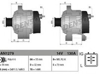 Generator / Alternator LEXUS GS (GRS19, UZS19, URS19, GWS19) (2005 - 2011) DENSO DAN1279 piesa NOUA