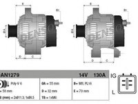 Generator / Alternator LEXUS GS (GRS19_, UZS19_, URS19_, GWS19_) (2005 - 2011) DENSO DAN1279