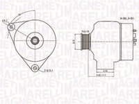 Generator / Alternator MAGNETI MARELLI 063731301010