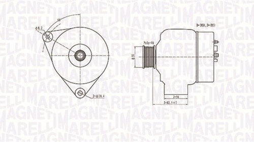 Generator / Alternator MAGNETI MARELLI 063731